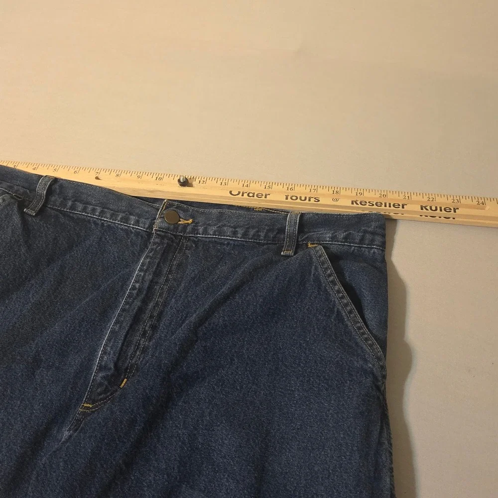 Carhartt B13 HDK Dungaree Jeans Mens 40x32 Dark Wash Carpenter Denim Pants